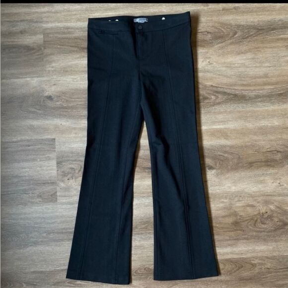 Vince Bootcut Stretch Black Pants 4 - Picture 3 of 10